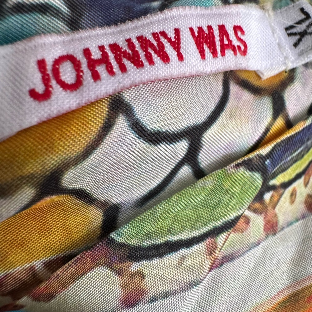 Johnny was silk reversible kimono XL - Picture 7 of 9